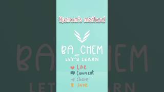 Determining stability constantBjerrums method 📈 chemistry shorts [upl. by Charlean]