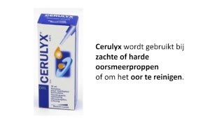 Oorprop Hoe gebruik je Cerulyx druppels [upl. by Shull]