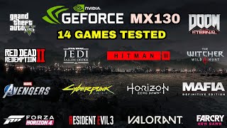 Nvidia GeForce MX130 Gaming Test  2021 [upl. by Mcintyre926]