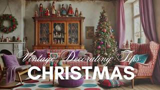 Unique Vintage Christmas Decorating Tips with 100 Ideas [upl. by Madriene424]