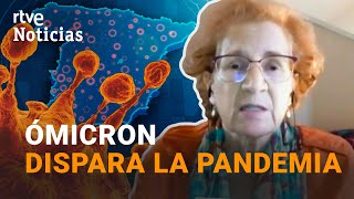 DEL VAL quotÓMICRON no es más LEVEquot y cree clave medir la calidad del aire en INTERIORES  RTVE [upl. by Sarine248]