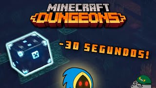 BUG FARM DE LENDÁRIOS 20 BAÚ DE OBSIDIANA EM ATÉ 30 SEGUNDOS MINECRAFT DUNGEONS CORRIGIDO [upl. by Sieracki]