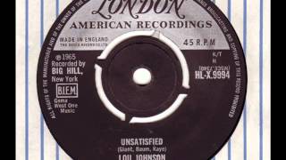 Lou Johnson  Unsatisfied London 1965wmv [upl. by Us]