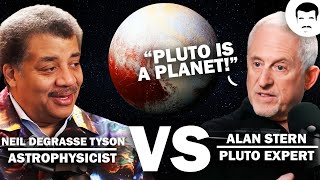 Neil deGrasse Tyson Debates a Pluto Expert [upl. by Rennane]