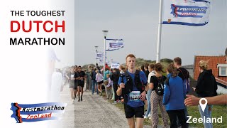 KUSTMARATHON ZEELAND 2023  TOUGHEST MARATHON OF THE NETHERLANDS [upl. by Lurie]