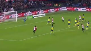 Luis Sinisterra Goal Vs Cambuur  Feyenoord Vs Cambuur  11 [upl. by Inahpets]