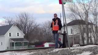 CP Rail Winchester Subdivision Jan 14th 2013 Finch Ontario [upl. by Mose]