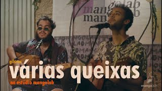 Gilsons  Várias Queixas Ao Vivo no Estúdio MangoLab [upl. by Eicyaj]