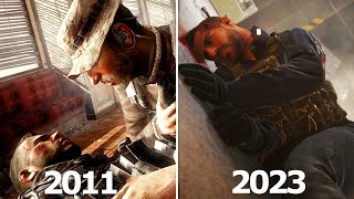 Soaps Death Scene 2011 VS 2023  Call of Duty Modern Warfare 3 [upl. by Macdonell]