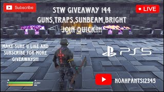 🔴LIVE RIGHT NOW🔴HOSTING STW GIVEAWAY SUNBRIGHT144 GUNSTRAPS [upl. by Sheley]