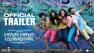 Kannum Kannum Kollaiyadithaal  Second Official Trailer  Dulquer S Ritu V Rakshan Niranjani A [upl. by Ten956]