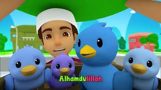 Omar amp Hana Helping Each Other Islamic Nursery Rhymes for Children Cartoon for Muslim Kids [upl. by Lexie]