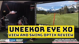 Uneekor EYE XO View Software and Swing Optix Review [upl. by Naval581]