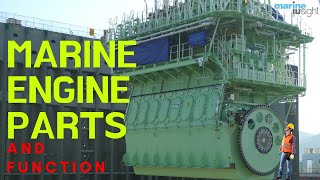 Marine Engine Parts and Functions marine engineparts shipengine [upl. by Aidaas875]