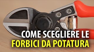 COME SCEGLIERE LE FORBICI DA POTATURA [upl. by Bax122]