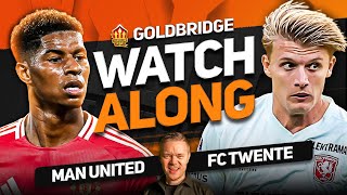 MANCHESTER UNITED vs FC TWENTE Live With MARK GOLDBRIDGE [upl. by Kurman]