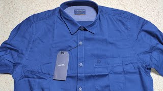 PETER ENGLAND bue cotton shirt for men unboxing [upl. by Spragens]