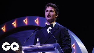 Ansel Elgort Says The World Is Behind On Environmental Protection [upl. by Torrlow]