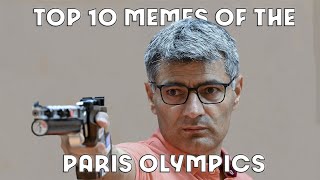 Top 10 memes of the 2024 Paris Olympics  NBC Sports [upl. by Nelyt]