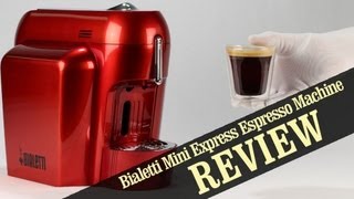 Bialetti Mini Express Single Server Espresso Machine  Exclusive Review [upl. by Entruoc]