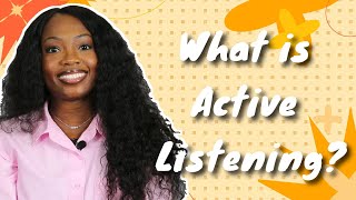 What is ACTIVE LISTENING  Essential Skills for Social Work amp Life [upl. by Jory]