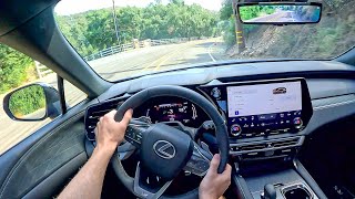 2023 Lexus RX 350 F Sport  POV Test Drive Binaural Audio [upl. by Anastasio324]