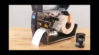 How To Load Media Into The ZT230 Thermal Printer [upl. by Arraik]