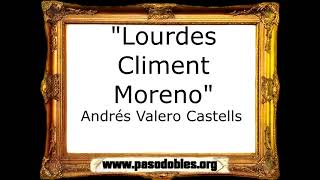 Lourdes Climent Moreno  Andrés Valero Castells Pasodoble [upl. by Miller]