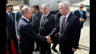 Arrival of Vladimir Putin President of Russia [upl. by Ibrab]