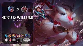 Nunu amp Willump Mid vs Katarina  KR Master Patch 146 [upl. by Nealah]