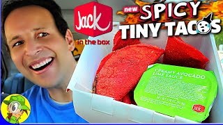 Jack In The Box® SPICY TINY TACOS Review 🔥🔎🌮  Peep THIS Out 🕵️‍♂️ [upl. by Flavio]