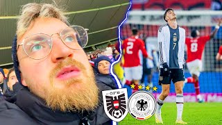 Österreich vs Deutschland  Stadionvlog aus Wien 🇦🇹🇩🇪  PURE ENTTÄUSCHUNG 😢  ViscaBarca [upl. by Dunn]