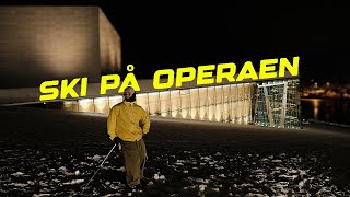 KJØRER SKI PÅ OPERAEN I OSLO  vlog 95 [upl. by Kenley]