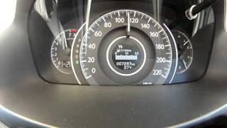 2013 Honda CRV 24 Executive AWD acceleration [upl. by Surad530]