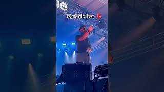 Karthik live 😇 performance 🫀karthiklive music festember nittrichy viralvideo [upl. by Ellata]