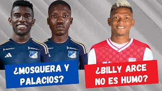 ¿Llegarán Sergio Mosquera y Kevin Palacios a Millonarios ¿Humo Billy Arce a Santa Fe  FutbolDC [upl. by Siusan]