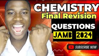 2024 JAMB Chemistry likely to be asked QuestionsScore 90 in chemistry [upl. by Patrice]