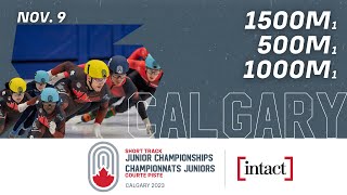 DAYJOUR 1  2023 Canadian Junior Short Track Championships presented by Intact Insurance [upl. by Sualkin]