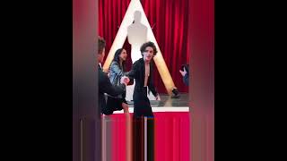 Timothee Chalamet Oscars 2022 Red Carpet TikTok Edits timotheechalamet redcarpet oldvideo [upl. by Swanhildas]