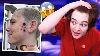 Tubbos REACTION to Billzos Face Tattoo is PRICELESS [upl. by Dewain179]