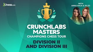 CCT CrunchLabs Masters  Div II amp Div III  Hosted by AnnaMaja amp JulesGambit [upl. by Ysabel91]