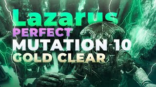 New World  Lazarus PERFECT Mutation LVL 10 GOLD Best DPS Build PoV 222022 [upl. by Litman]