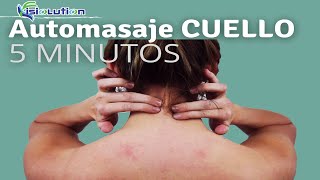 AUTOMASAJE para DOLOR CUELLO en 5 MINUTOS  Fisiolution [upl. by Keffer910]