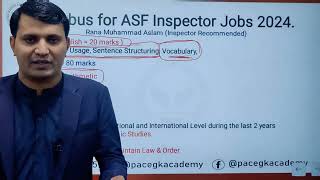 How to Prepare Inspector ASF assistant director Airport Security Force ASF  ASF Jobs 2024 [upl. by Bullion]