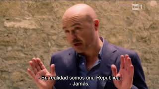 Il commissario Montalbano Escenas graciosas S08 E01  Il campo del vasaio [upl. by Amlev812]