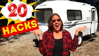 Finding Space in Your Small Camper RV Organization amp Storage Hacks [upl. by Otreblide]