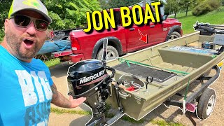 The Ultimate Budget Jon Boat Tracker Topper 14 [upl. by Pacificas854]