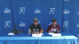 Softball Press Conference After NCAA DII Semifinal Game [upl. by Haldes]