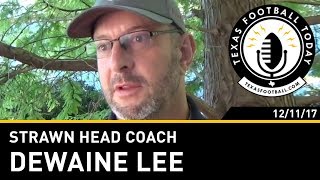 Texas Football Today interview Strawn head coach Dewaine Lee [upl. by Griffin50]