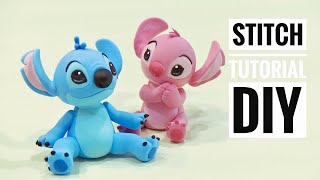 STITCH TUTORIAL  clay modeling  Patricia Santoro  史迪奇教學  黏土捏塑 [upl. by Samantha]